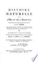 Histoire naturelle de l'or et de l'argent