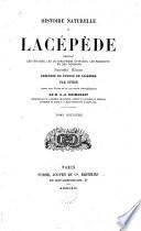 Histoire naturelle de Lacépède, comprenant les cétacés, les quadrupèdes, les serpents et les poissons, Précédée de l': Éloge de Lacépède