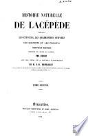 Histoire naturelle de Lacépède
