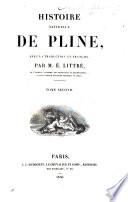 Histoire naturelle de Pline avec la traduction en français par m. ÿ. Littré