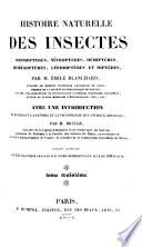 Histoire naturelle des animaux articulés