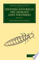 Histoire naturelle des animaux sans vertèbres