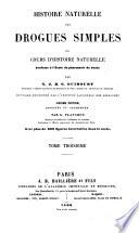Histoire naturelle des drogues simples ou cours d'histoire naturelle: ptie. (v.4) Zoologie