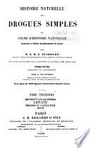 Histoire naturelle des drogues simples: ptie. (v. 4) Zoologie