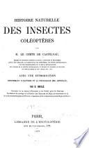 Histoire naturelle des insectes coléopterès