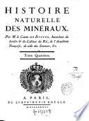 Histoire Naturelle Des Mineraux