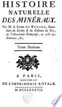 HISTOIRE NATURELLE DES MINÉRAUX.