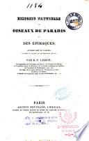 Histoire naturelle des oiseaux de Paradis et des Épimaques