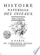 Histoire Naturelle Des Oiseaux
