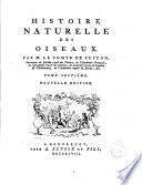 Histoire naturelle des oiseaux