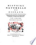 Histoire naturelle des oiseaux