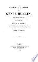 Histoire naturelle du genre humain