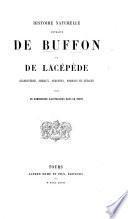 Histoire naturelle extraite de Buffon et de Lacépède