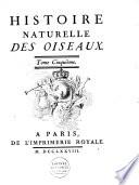 Histoire naturelle, générale et particulière, avec la description du Cabinet du Roi