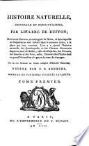 Histoire naturelle, générale et particulière