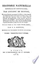 Histoire naturelle, générale et particulière