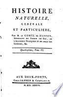 Histoire Naturelle, Générale Et Particulière
