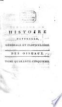 Histoire naturelle générale et particulière