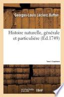 Histoire Naturelle, Générale Et Particuliére. Supplément