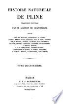 Histoire naturelle. Trad. nouv. par Ajasson de Grandsagne (etc.) (Avec le texte latin en regard)
