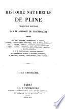 Histoire naturelle. Trad. nouv. par Ajasson de Grandsagne (etc.) (Avec le texte latin en regard)