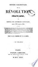 Histoire parlementaire de la Révolution française