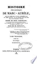Histoire philosophique de Marc-Aurèle avec les pensées de ce prince
