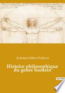 Histoire philosophique du genre humain