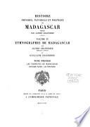 Histoire physique, naturelle et politique de Madagascar