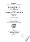 Histoire physique, naturelle et politique de Madagascar, publiée par A. et G. Grandidier