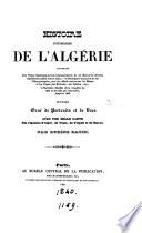 Histoire pittoresque de l'Algérie