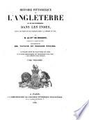 Histoire pittoresque de l'Angleterre et de ses possessions dans les Indes