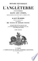 Histoire pittoresque de l'Angleterre et des ses possessions dans les Indes