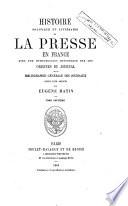 Histoire politique et littéraire de la presse en France, 7