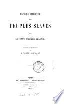 Histoire religieuse des peuples slaves