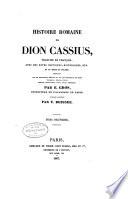 Histoire romaine de Dion Cassius