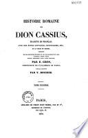 Histoire romaine de Dion Cassius
