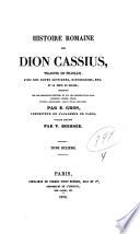 Histoire romaine de Dion Cassius