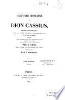 Histoire romaine de Dion Cassius