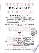 Histoire romaine, depuis la fondation de Rome. Avec des notes historiques, geographiques, & critiques; des gravûres en taille-douce; des cartes geographiques, & plusieurs médailles authentiques. Par les rr. pp. Catrou & Rouillè de la Compagnie de Jesus. Tome premier [- vingt et unième]