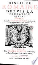 Histoire Romaine, Depuis La Fondation De Rome