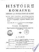 HISTOIRE ROMAINE, DEPUIS LA FONDATION DE ROME