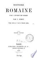 Histoire romaine jusqu'à l'invasion des Barbares