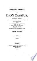 Histoire Romaine ... Traduite en français, avec des notes critiques, historiques, etc. et le texte en regard ... par E. Gros. tom. 1-4 (continué par V. Boissée. tom. 5-10). Gr.&Fr