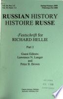 Histoire Russe