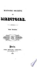 Histoire secrète du Directoire