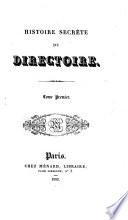 Histoire secrète du Directoire