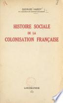 Histoire sociale de la colonisation française