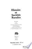 Histoire & sociétés rurales