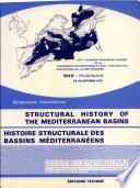 Histoire Structurale Des Bassins Méditerranéens